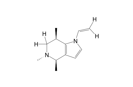 CIS-N-VINYL-4,5,6,7-TETRAHYDRO-4,5,7-TRIMETHYLPYRROLO-[3.2-C]-PYRIDINE
