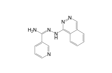 Nicotinic acid - [N(1)-(1'-phthalazinyl)amino} - hydrazone