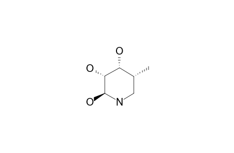 (2S,3R,4R,5R)-5-methylpiperidine-2,3,4-triol
