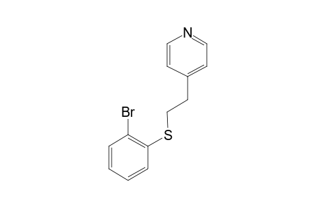 4-[2-(2-Bromophenylthio)ethyl]pyridine