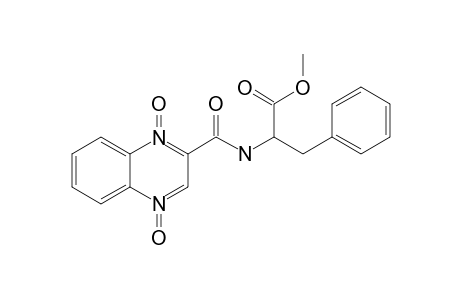 2-[(4-keto-1-oxido-quinoxalin-4-ium-2-carbonyl)amino]-3-phenyl-propionic acid methyl ester