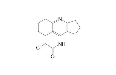 2-chloro-N-(2,3,5,6,7,8-hexahydro-1H-cyclopenta[b]quinolin-9-yl)acetamide