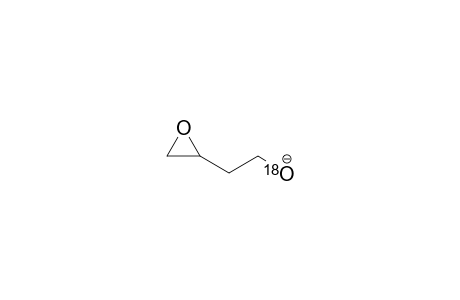 3,4-Epoxybutane-1-[18O]oxide anion