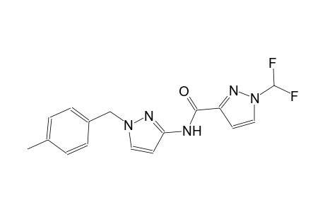 1-(difluoromethyl)-N-[1-(4-methylbenzyl)-1H-pyrazol-3-yl]-1H-pyrazole-3-carboxamide