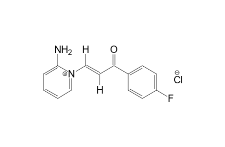 trans-2-amino-1-[2-(p-fluorobenzoyl)vinyl]pyridinium chloride