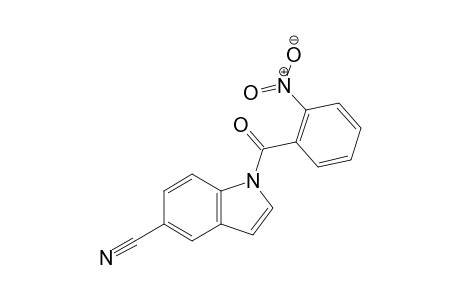 1-(2-Nitrobenzoyl)-1H-indole-5-carbonitrile