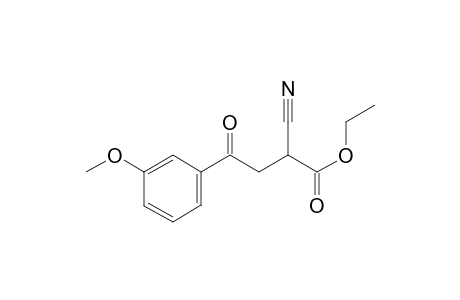 Ethyl 2-cyano-4-(3-methoxyphenyl)-4-oxobutanoate