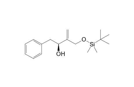 (S)-2-exo-Methylene-1-tert-butyldimethylsilyl-4-phenylbutan-3-ol
