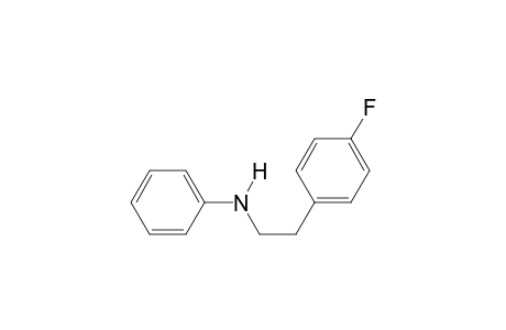 N-[2-(4-Fluorophenyl)ethyl]aniline