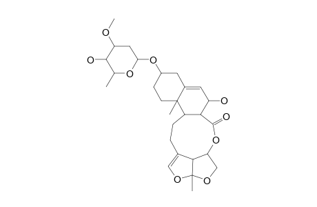 GLAUCOGENIN-D-3-O-BETA-D-OLEANDROPYRANOSIDE