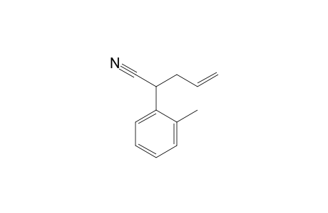 2-(2-Methylphenyl)-4-pentenenitrile