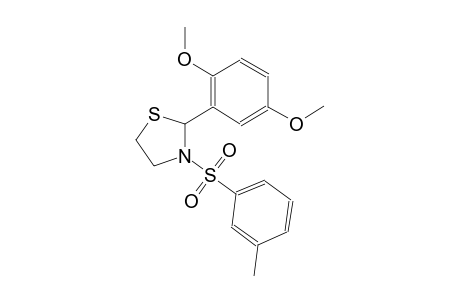thiazolidine, 2-(2,5-dimethoxyphenyl)-3-[(3-methylphenyl)sulfonyl]-