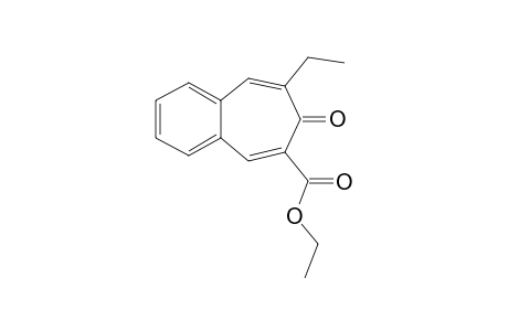 8-Ethyl-7-oxo-7H-benzocycloheptene-6-carboxylic acid ethyl ester