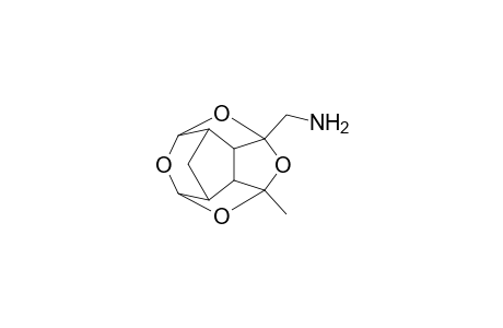 1-Aminomethyl-7-methyl-2,4,6,13-tetraoxapentacyclo[5.5.1.0(3,11).0(5,9).0(8,12)]tridecane