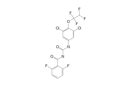 N-[[3,5-dichloro-4-(1,1,2,2-tetrafluoroethoxy)phenyl]carbamoyl]-2,6-difluorobenzamide