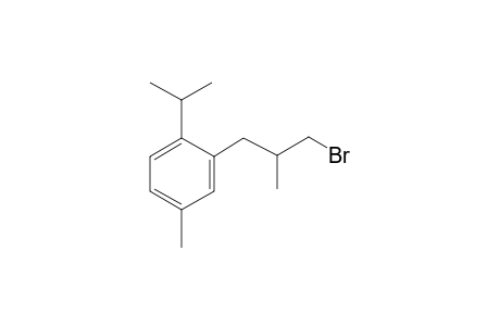 2-(3-Bromo-2-methylpropyl)-1-isopropyl-4-methylbenzene