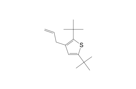 2,5-Ditert-butyl-3-(2-propenyl)thiophene