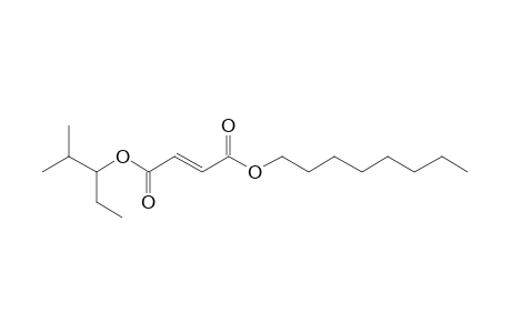 Fumaric acid, 2-methylpent-3-yl octyl ester