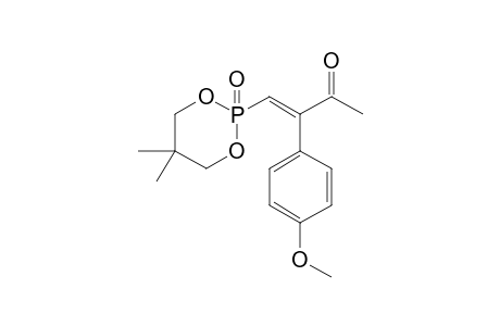 2,2-Dimethyl-1,3-propanediyl .alpha.-acetyl-4-methoxystyrylphosphonate