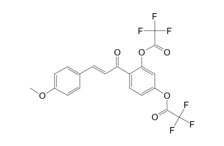 2',4'-Dihydroxy-4-methoxychalcone, bis(trifluoroacetate)