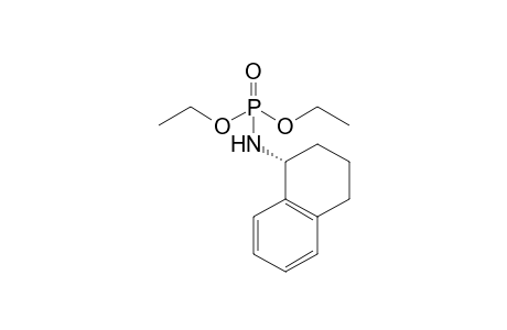 Diethyl N-[(R)-1,2,3,4-tetrahydro-1-naphthyl]phosphoramidate