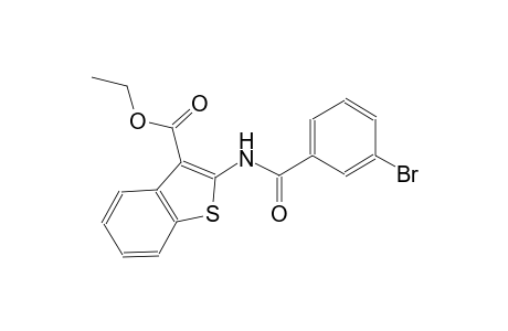 ethyl 2-[(3-bromobenzoyl)amino]-1-benzothiophene-3-carboxylate