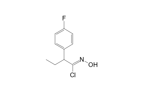 2-(4-Fluorophenyl)butanohydroximoyl chloride