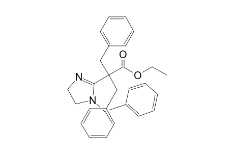 1-Benzyl-2-(1-benzyl-1-ethoxycarbonyl-2-phenylethyl)-4,5-dihydroimidazole
