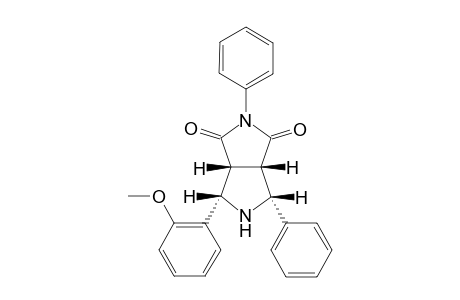 2-(2'-Methoxyphenyl)-4,7-diphenyl-6,8-dioxo-3,7-diazabicyclo[3.3.0]octane