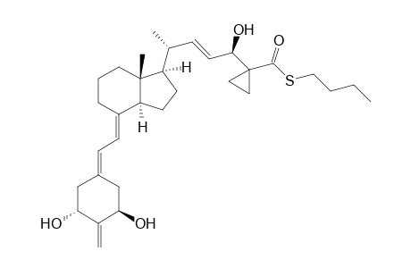 (20R,22E,24R)-25-Carbobutylsulfanyl-2-methylene-26,27-cyclo-22-dehydro-1.alpha.,24-dihydroxy-19-norvitamin D3
