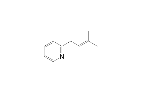 2-(3-Methylbut-2-enyl)pyridine