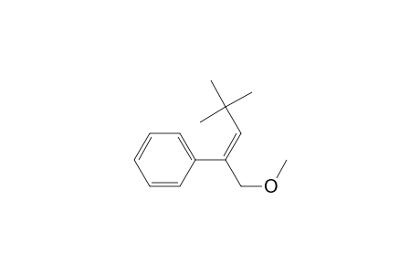(E)-1-Methoxy-4,4-dimethyl-2-phenyl-2-pentene