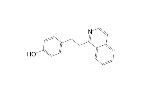 4-[2-(1-Isoquinolinyl)ethyl]phenol