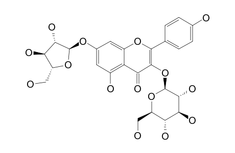 KAEMPFEROL-3-O-BETA-D-GLUCOPYRANOSYL-7-O-ALPHA-L-ARABINOFURANOSIDE