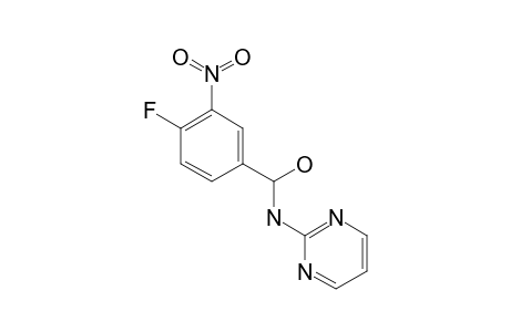 (4-FLUORO-3-NITROPHENYL)-(PYRIMIDIN-2-YLAMINO)-METHANOL