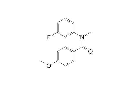 N-(3-Fluorophenyl)-4-methoxy-N-methylbenzamide