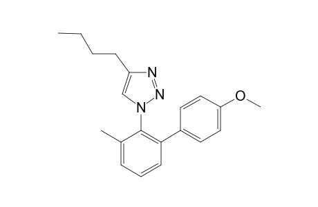 4-n-Butyl-1-(4'-methoxy-3-methylbiphenyl-2-yl)-1H-1,2,3-triazole