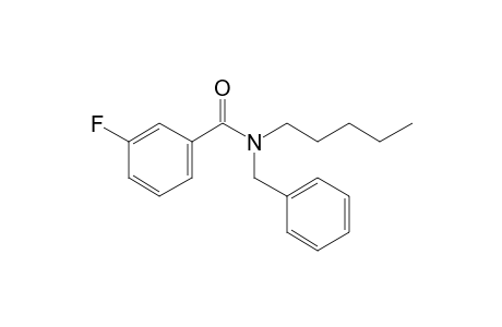 Benzamide, 3-fluoro-N-benzyl-N-pentyl-