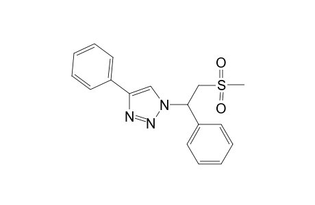 1-[(Methylsulfonyl)(phenyl)methyl]-4-phenyl-1H-1,2,3-triazole