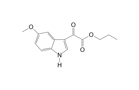 Propyl-2-(5-methoxyindol-3-yl)glyoxalate