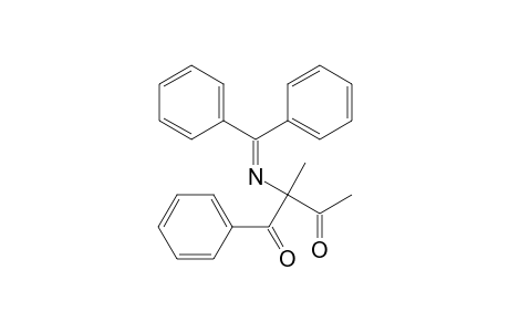 1,3-Butanedione, 2-[(diphenylmethylene)amino]-2-methyl-1-phenyl-
