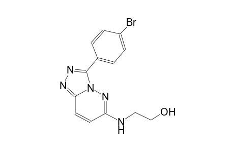 2-{[3-(4-bromophenyl)[1,2,4]triazolo[4,3-b]pyridazin-6-yl]amino}ethanol