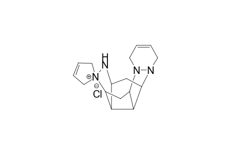 2,7,11,12-Tetraazapentacyclo[11.2.1.0(2,7).0(8,15).0(10,14)]hexadec-4-ene-11-spiropyyrolinium Chloride