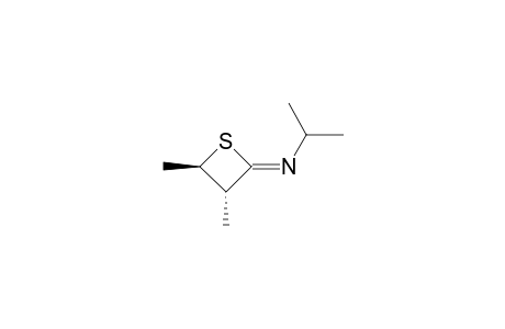 TRANS-N-(3,4-DIMETHYL-2-THIETANYLIDENE)-ISOPROPYLAMINE