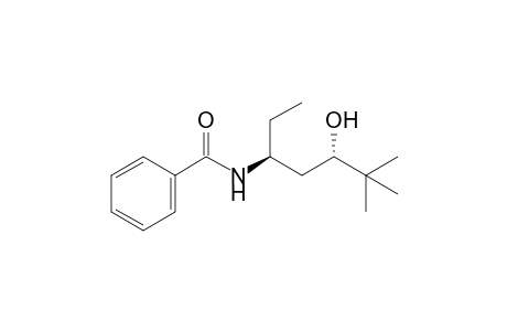 N-[(1S,3S)-1-ethyl-3-hydroxy-4,4-dimethyl-pentyl]benzamide