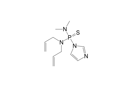 N,N-dimethyl-N',N'-diallyl-p-imidazol-1-yl phosphonothioic diamide