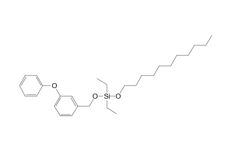 Silane, diethyl(3-phenoxybenzyloxy)undecyloxy-