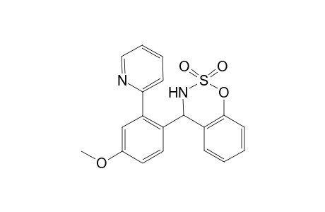4-[4-Methoxy-2-(pyridin-2-yl)phenyl]-3,4-dihydrobenzo[e][1,2,3]oxathiazine 2,2-dioxide