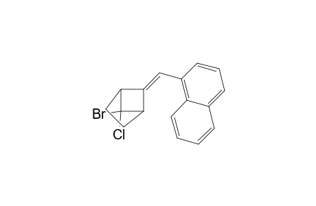 exo-5-bromo-endo-5-chloro-6-(1-naphthylmethylene)bicyclo[2.1.1]hexane