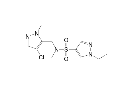 1H-pyrazole-4-sulfonamide, N-[(4-chloro-1-methyl-1H-pyrazol-5-yl)methyl]-1-ethyl-N-methyl-